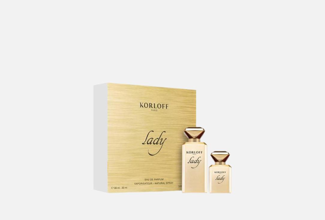 Изображение товара Набор парфюмерной воды Korloff Paris SET LADY 88 мл и 30 мл