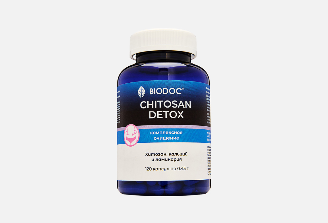 Изображение товара БАД для коррекции фигуры BIODOC хитозан детокс в капсулах