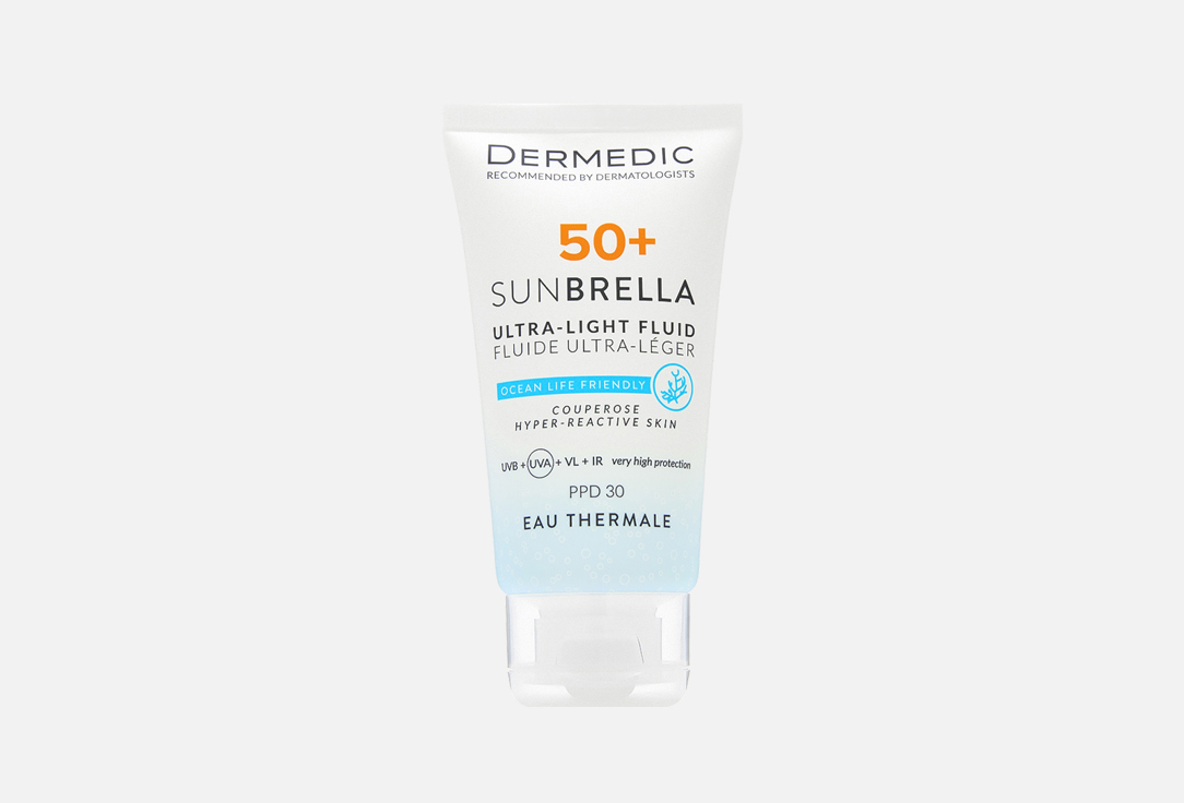 Изображение товара Флюид для лица SPF50+ DERMEDIC couperose hyper-reactive skin