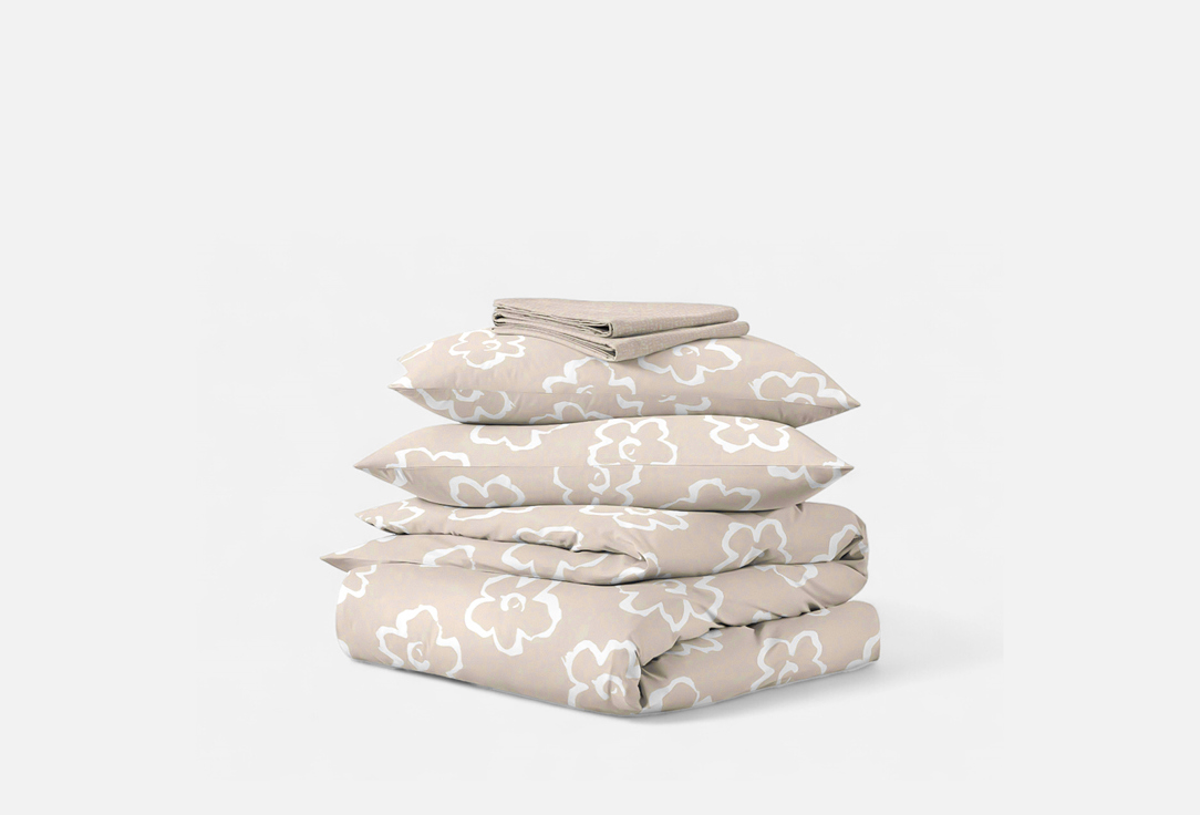 Изображение товара Комплект постельного белья Ночь Нежна Келси, бязь, двуспальный евро