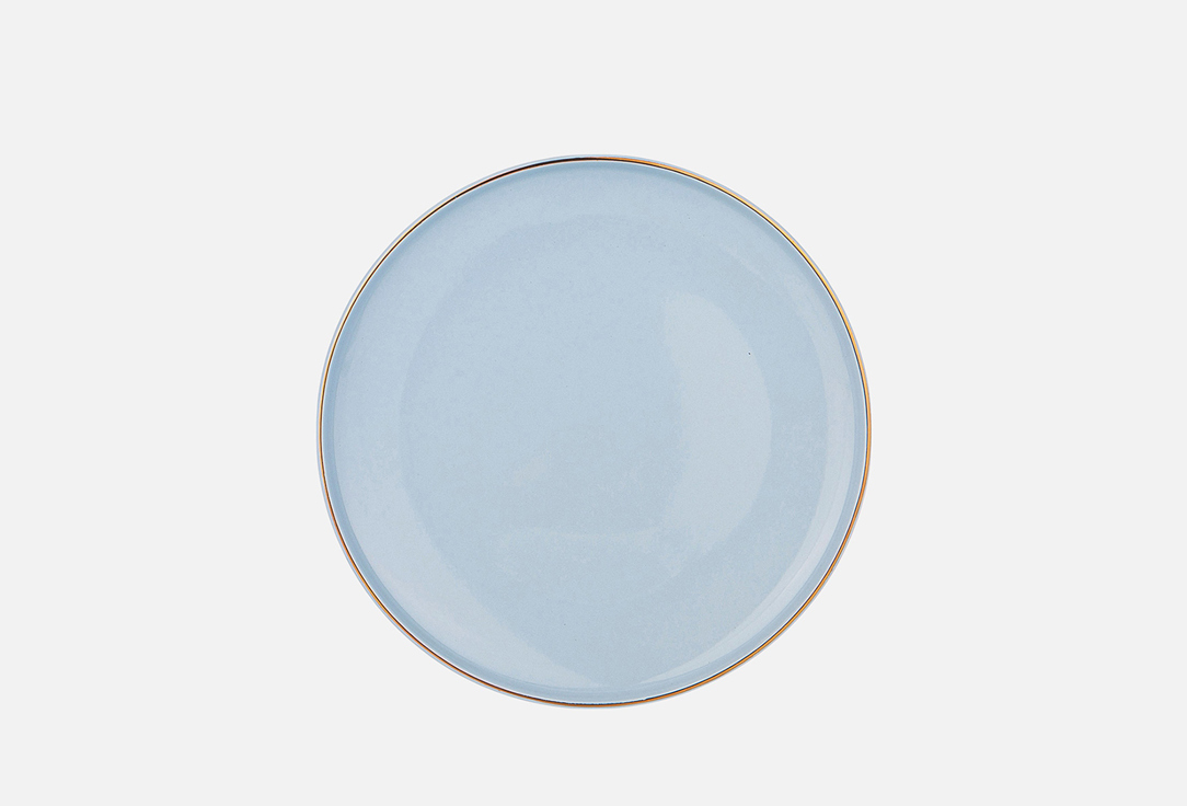 Изображение товара ТАРЕЛКА ОБЕДЕННАЯ Bronco SOLO, БЛЕДНО-ГОЛУБАЯ, 26.5 CM