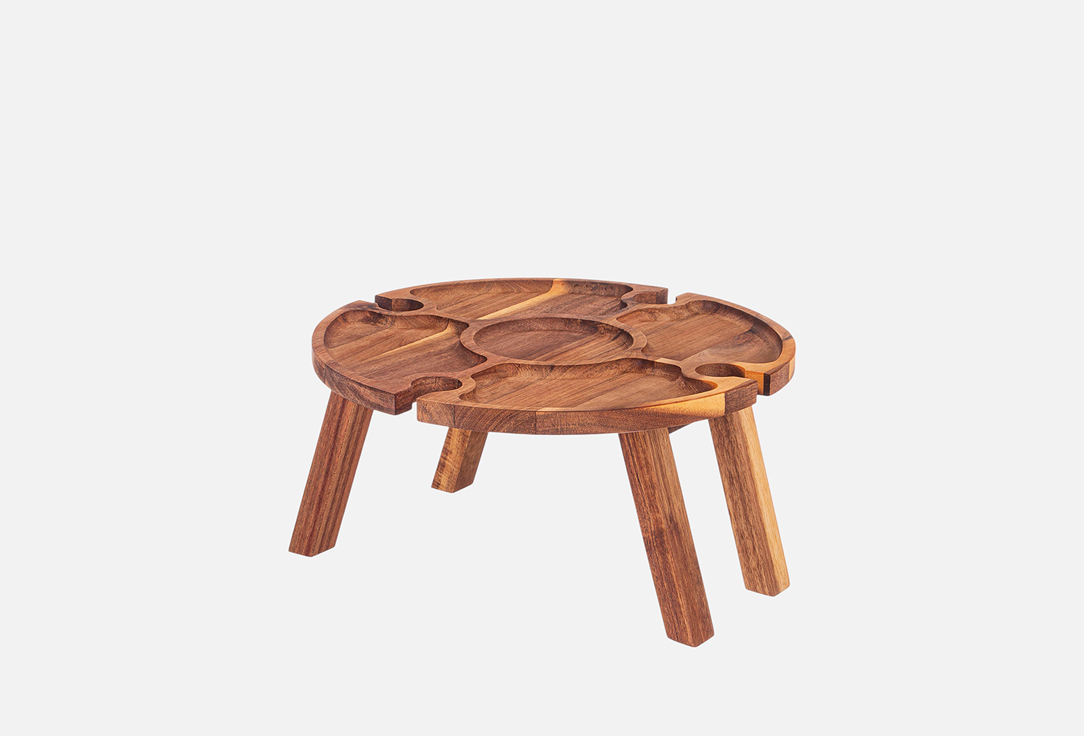 Изображение товара СТОЛИК Agness AGNESS, ВИННЫЙ, АКАЦИЯ, 30*30*15