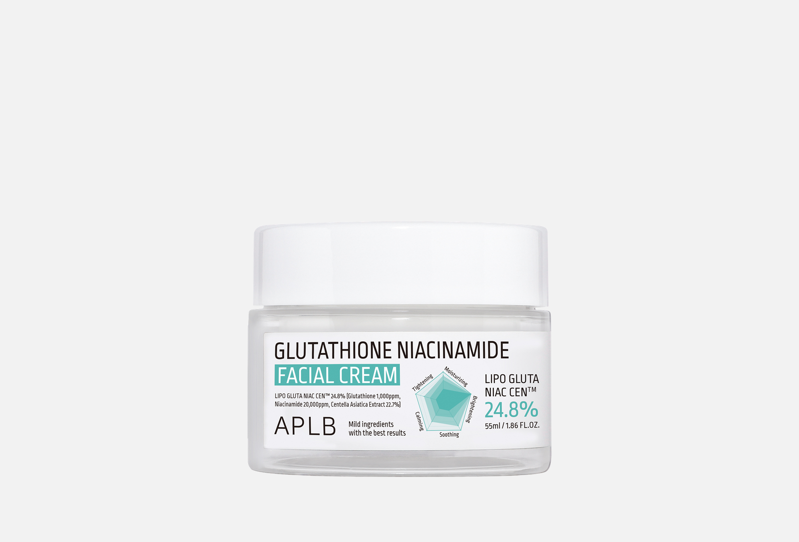 APLB Крем для лица Glutathione Niacinamide 55 мл — купить, цена в Москве