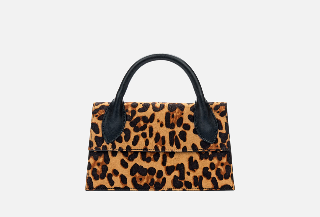 Изображение товара Сумка на короткой ручке KEDDO COUTURE черная-коричневая