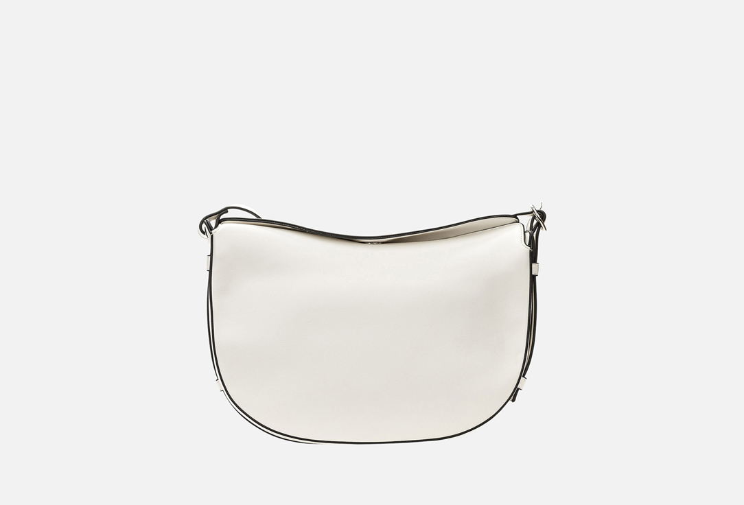 Изображение товара Стильная женская сумка через плечо KEDDO COUTURE белая с регулировкой ремня