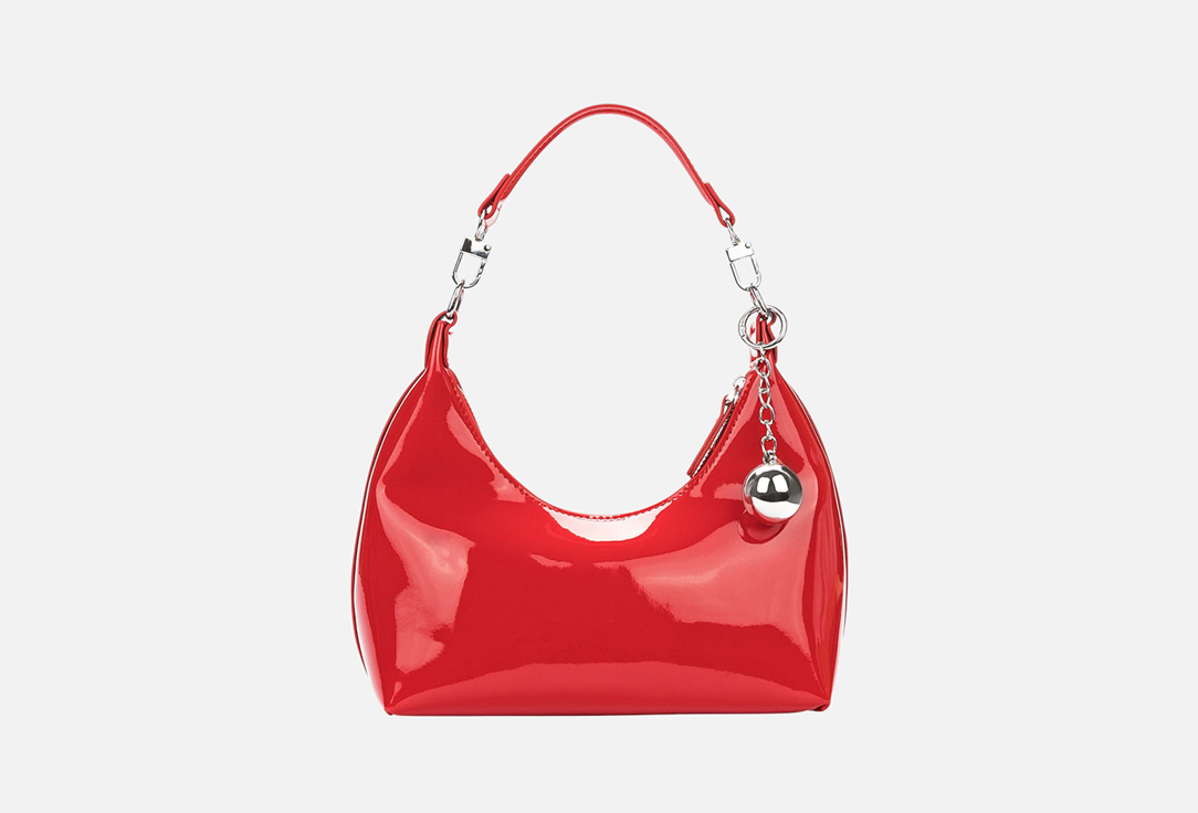 Изображение товара Сумка женская на короткой ручке NEOMOOD красная стильная с карманами