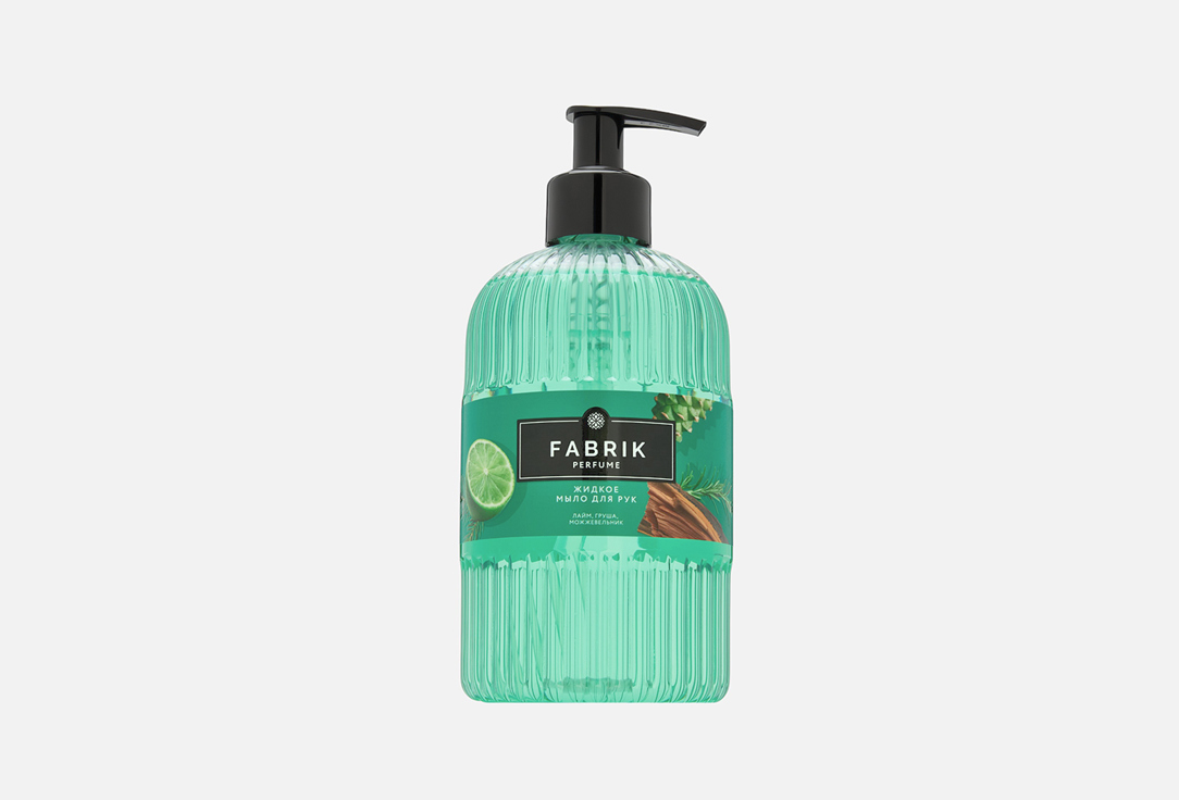 Жидкое мыло для рук FABRIK COSMETOLOGY Lime, pear, juniper 500 мл