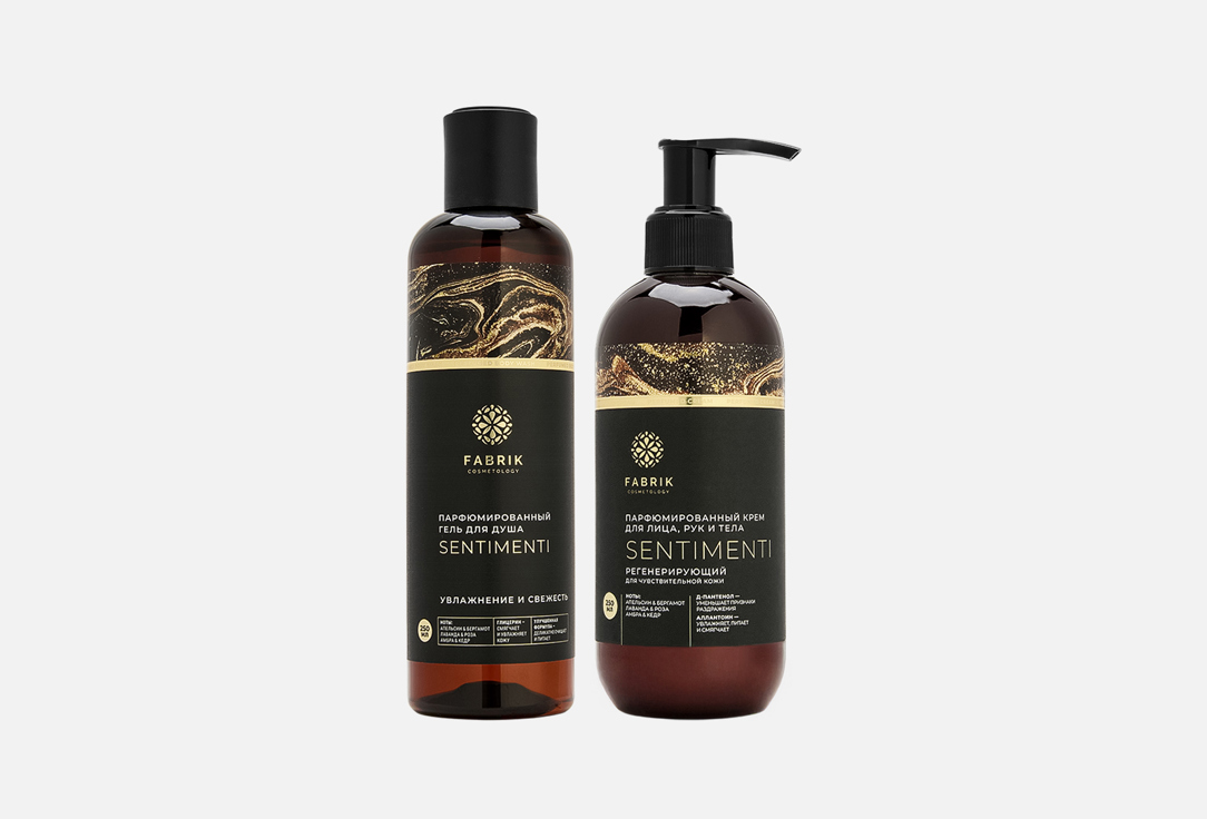 Изображение товара Парфюмированный набор для ухода за кожей тела Fabrik cosmetology Sentimenti аромат