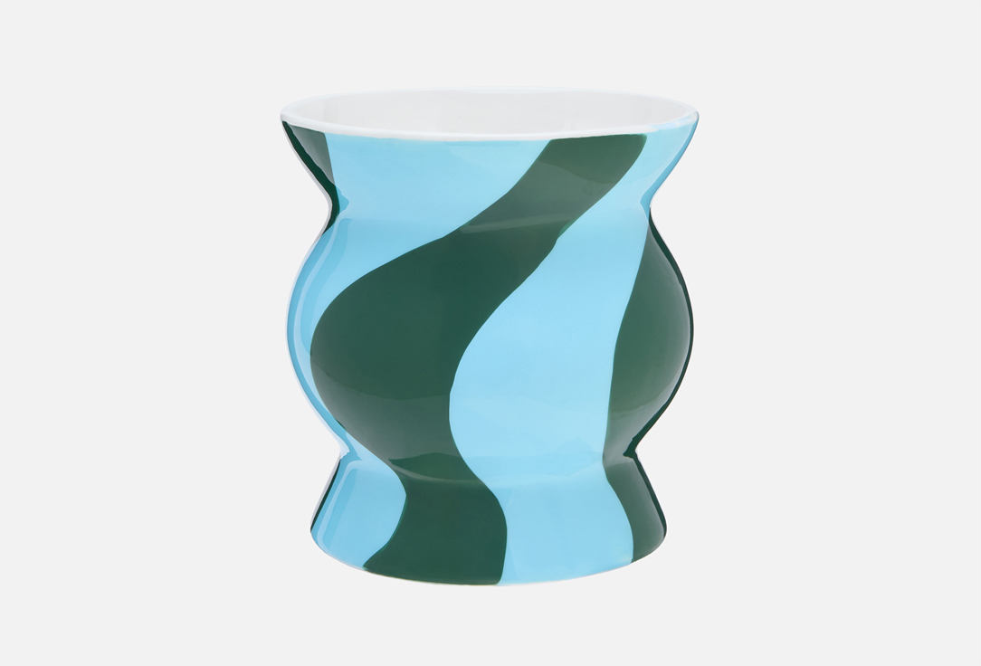 Изображение товара Кашпо Que Rico Игнасио, Сумасшедшие волны, 14x14x14,5