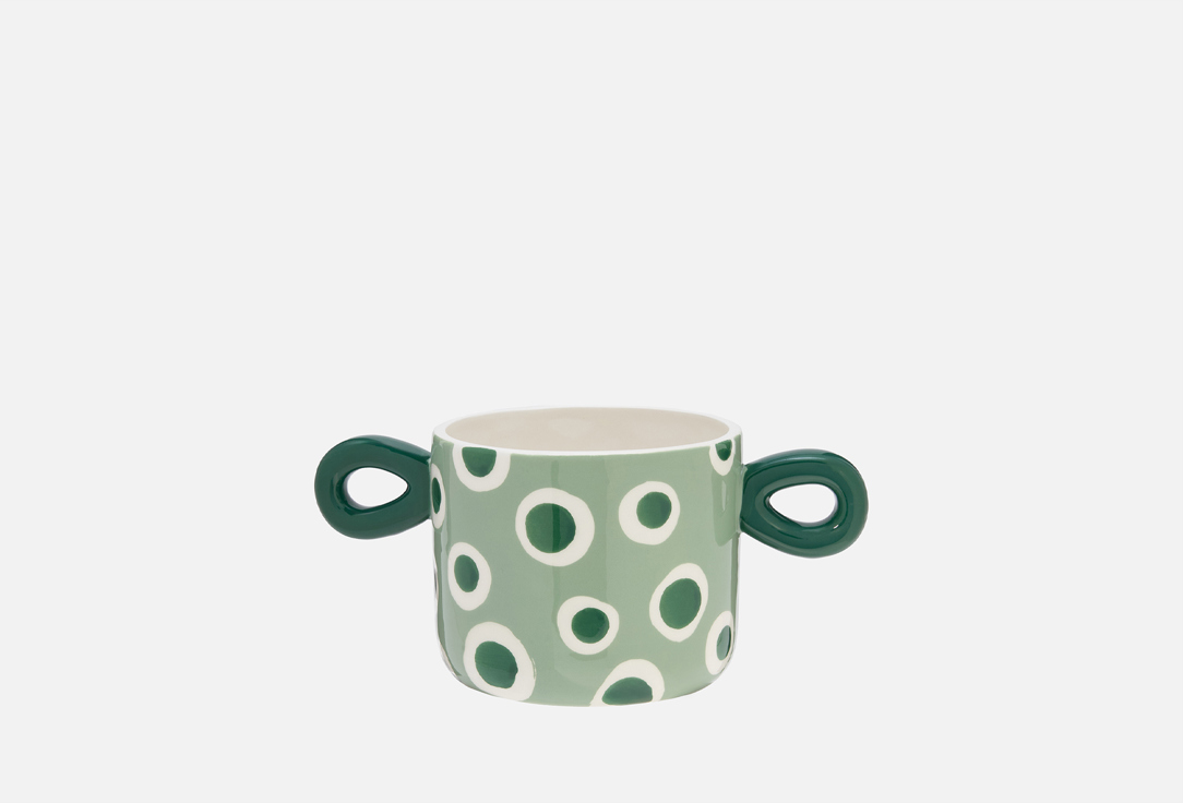 Изображение товара Кашпо Que Rico Мариана, Танцующие точки, 23,5x13,5x10,5