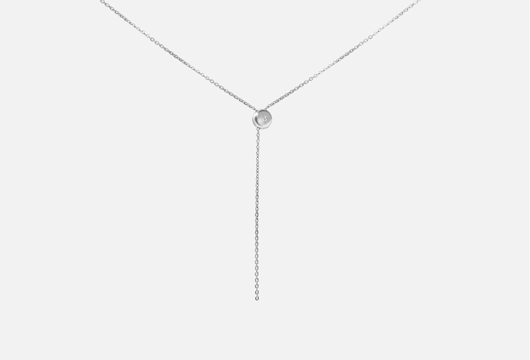 Изображение товара Колье-галстук серебряное Tilda Diamond