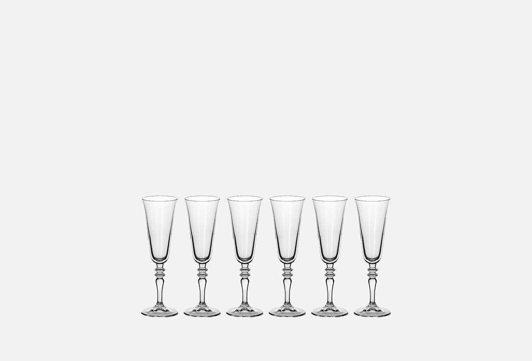 

Набор бокалов PASABAHCE, Прозрачный, ВИНТАЖ 6 шт