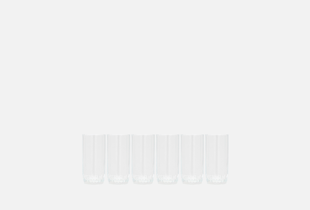 

Набор стаканов PASABAHCE, Прозрачный, ЛЕЯ 6 шт