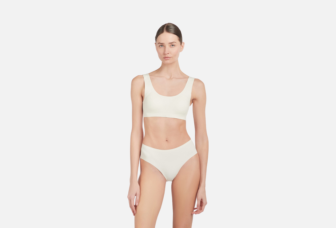 Слипы OMSA DONNA Invisible Slip Midi Avorio S мл