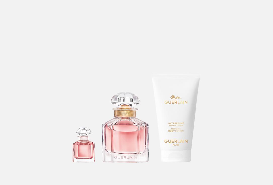 Изображение товара Набор парфюмерии Guerlain Mon Guerlain для женщин 50 мл+5 мл+лосьон 75 мл