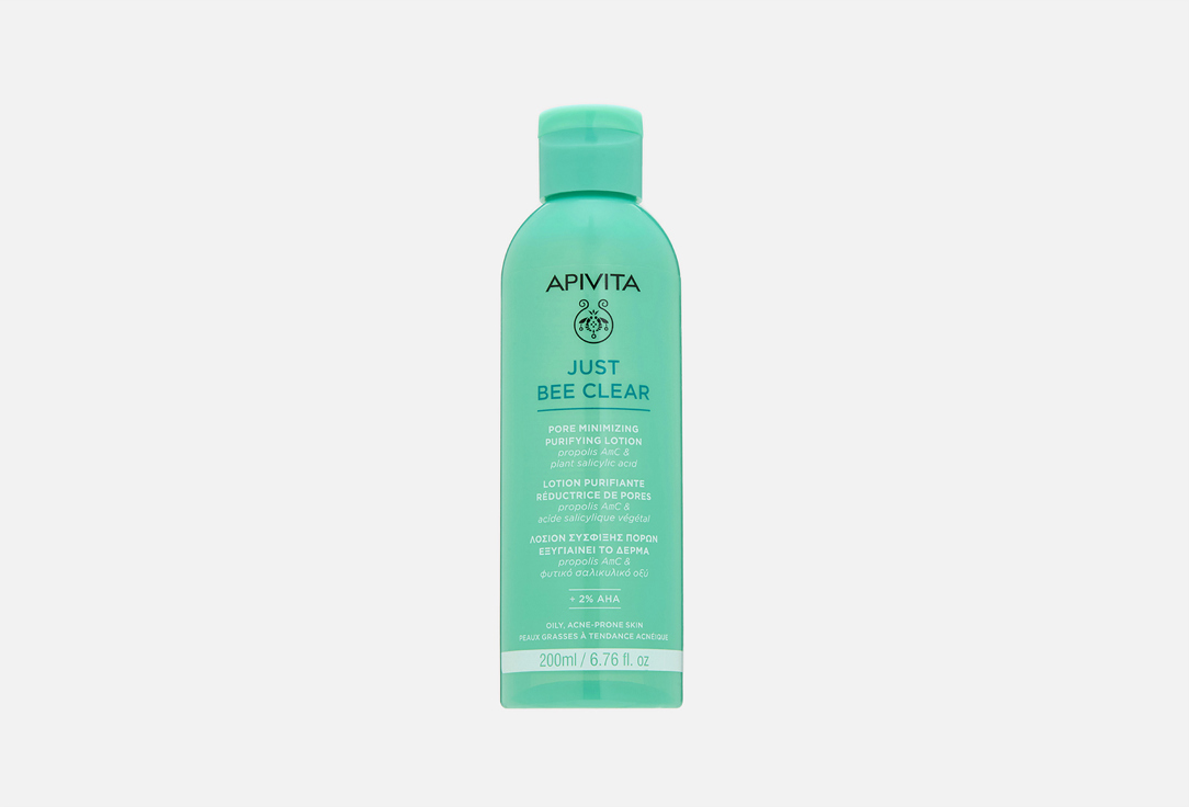 

Очищающий лосьон для лица APIVITA, JUST BEE CLEAR PORE MINIMIZING 200 мл