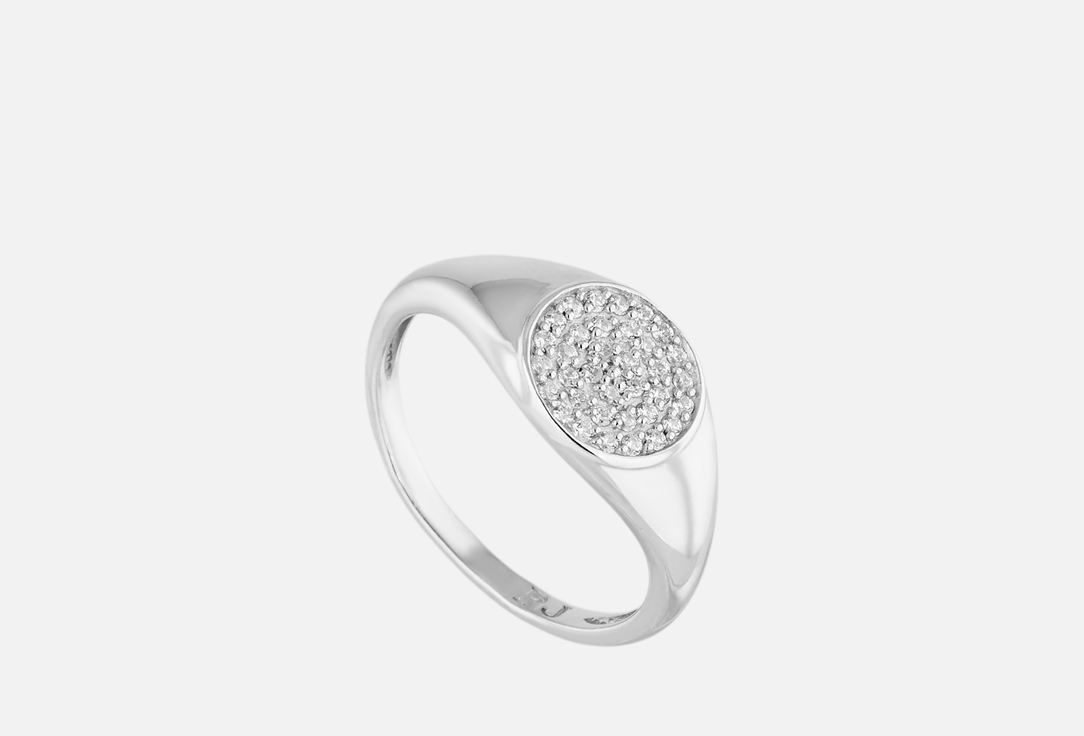 Кольцо серебярное PEPELA JEWELRY Women's Signet 16 мл