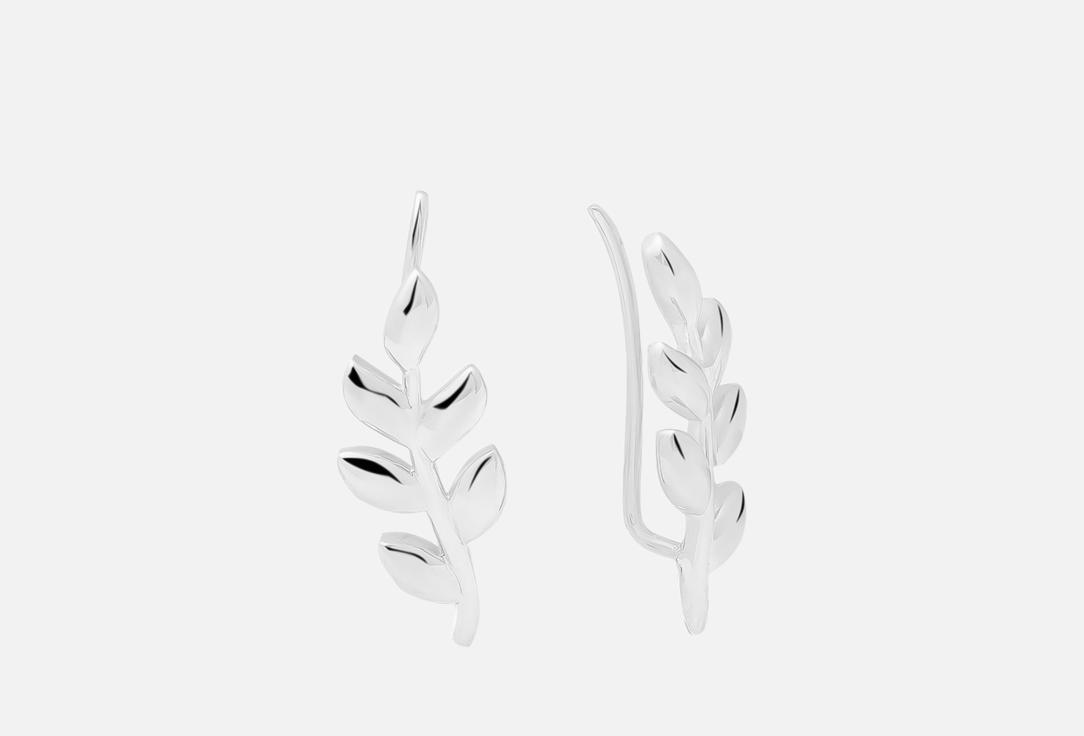 Изображение товара Серьги-клаймберы серебряные Pepela Jewelry Branches