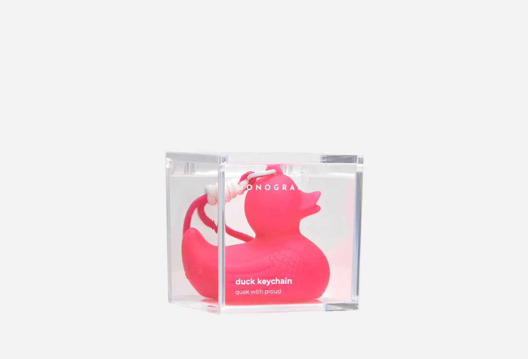 Изображение товара Брелок-уточка Monogram Colour 1023, magenta