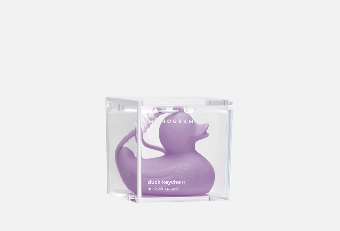 Изображение товара Брелок-уточка Monogram Colour 1027, violet