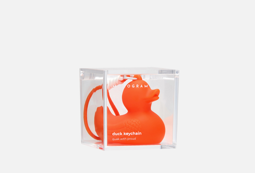 Изображение товара Брелок-уточка Monogram Colour 1028, orange