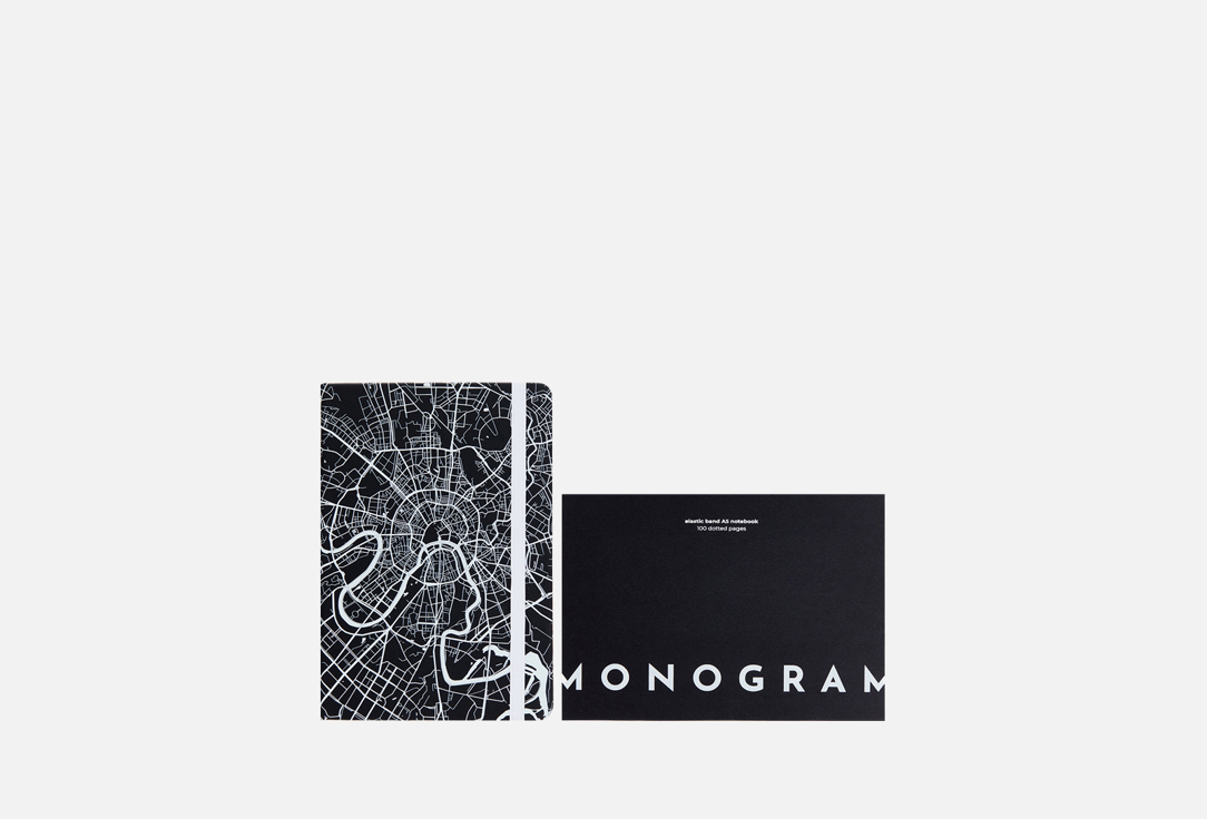 Блокнот MONOGRAM 4033, A5 Moscow Glow 1 шт