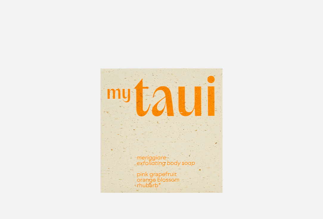 Изображение товара Мыло-скраб с натуральными частицами myTAUI exfoliating body soap meriggiare