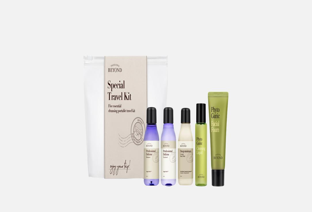 

Набор средств для кожи и волос в тревел-формате PASSION&BEYOND, Special Travel Kit 5 шт