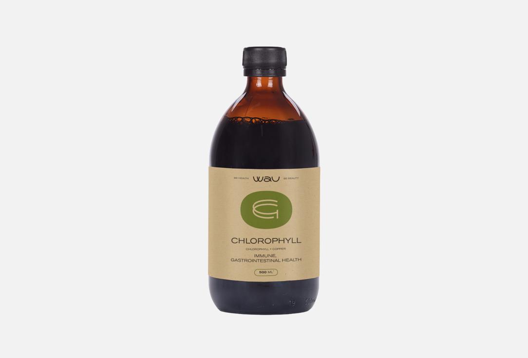 Изображение товара Бад для поддержки пищеварения WAU хлорофилл и медь в жидкой форме