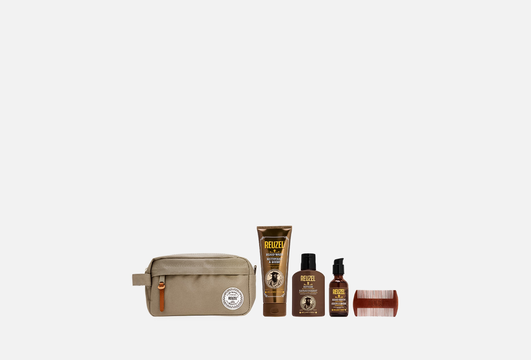 

Набор ухода за бородой REUZEL, Clean & Fresh 4 шт