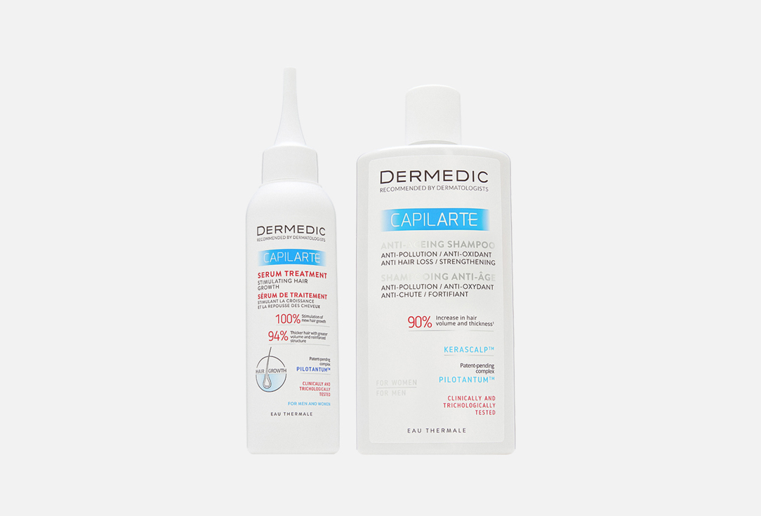 

Набор для ухода за волосами DERMEDIC, CAPILARTE anti-aging 2 шт