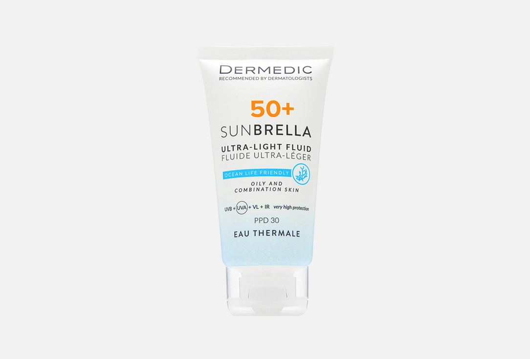 Изображение товара Флюид для лица SPF50+ DERMEDIC oily and combination skin