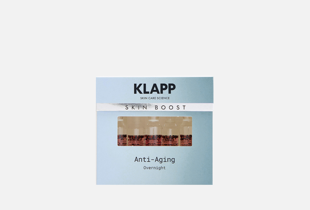 Изображение товара Ампулы для лица KLAPP SKIN CARE SCIENCE Skin boost Anti Aging Overnight