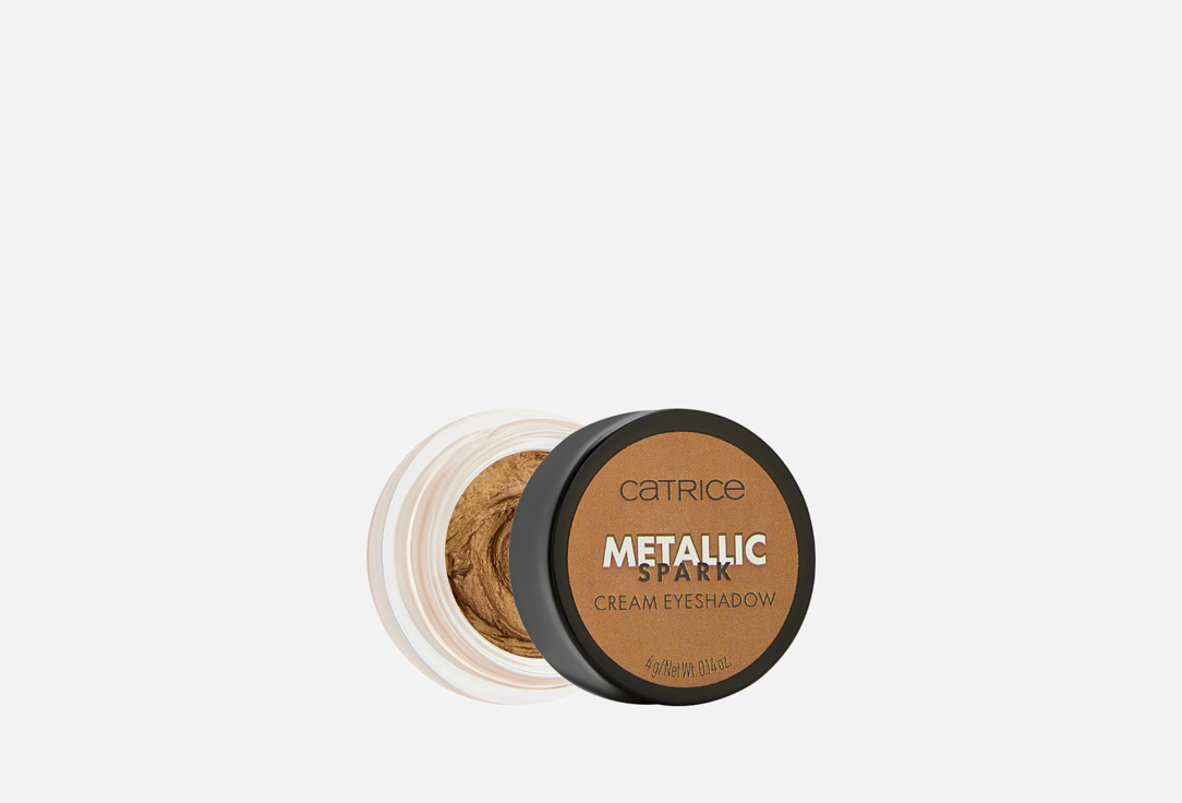 Изображение товара Кремовые тени для век Catrice Metallic Spark Cream Eyeshadow с металлическим эффектом
