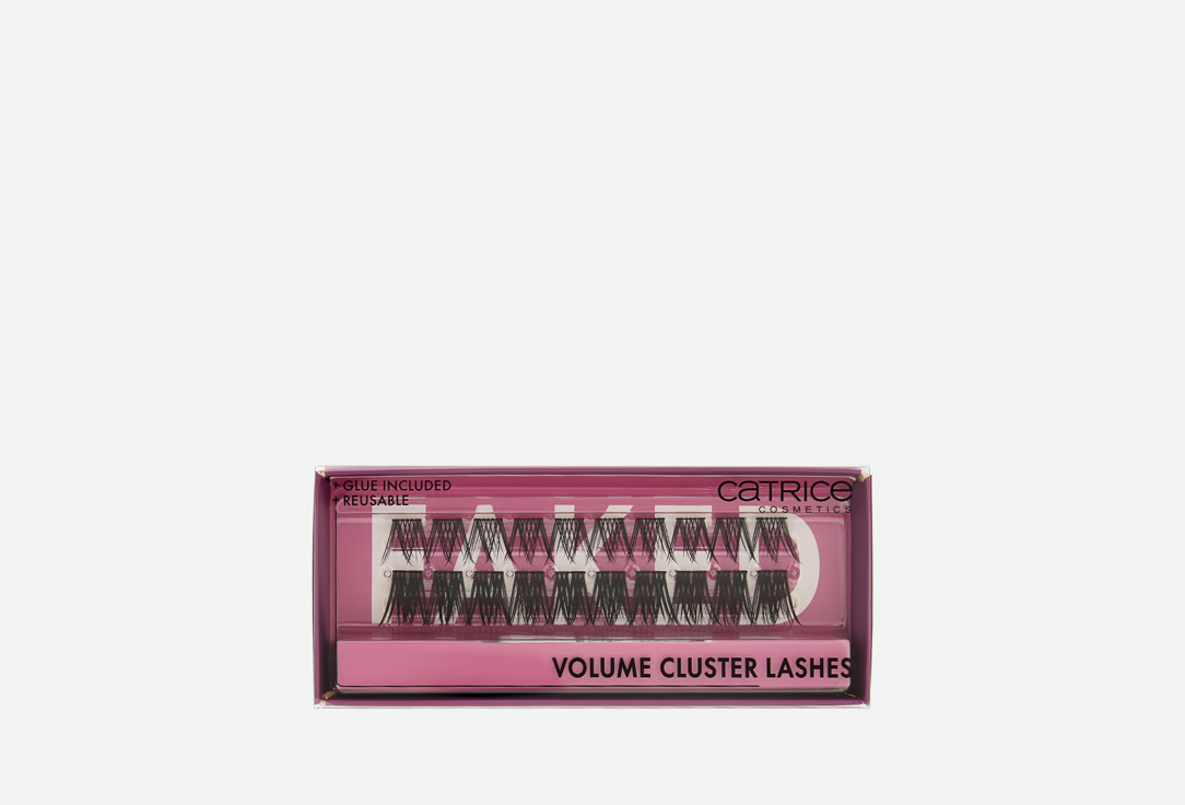 Изображение товара Накладные ресницы Catrice Faked volume cluster lashes