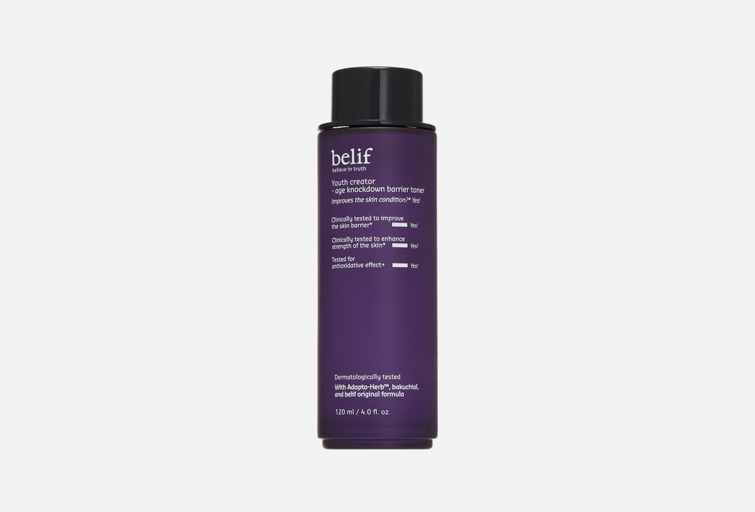 Изображение товара Укрепляющий тонер для лица belif Youth creator - age knockdown barrier toner