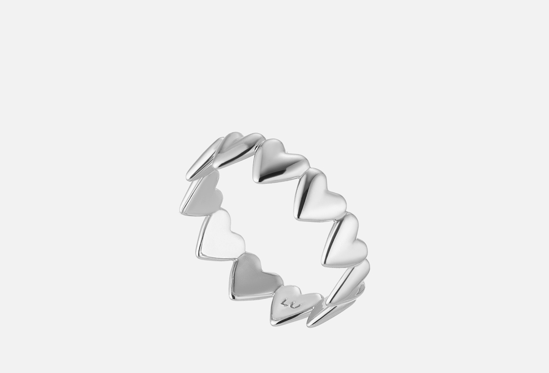 

Кольцо серебряное LU JEWEL, Queen of hearts 17 мл