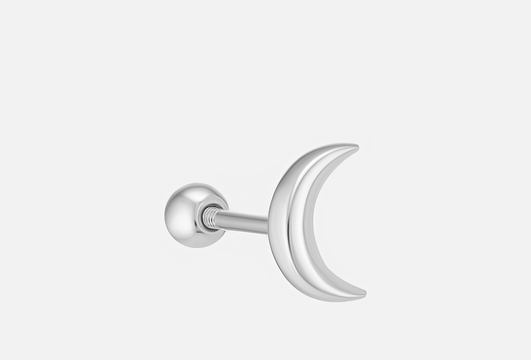 Изображение товара Серьга для пирсинга серебряная Dita One Moon