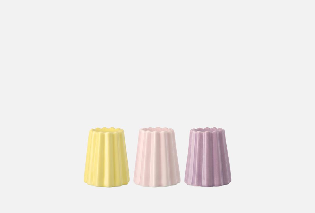 

Набор подcвечников TKANO, Canelé 3 шт