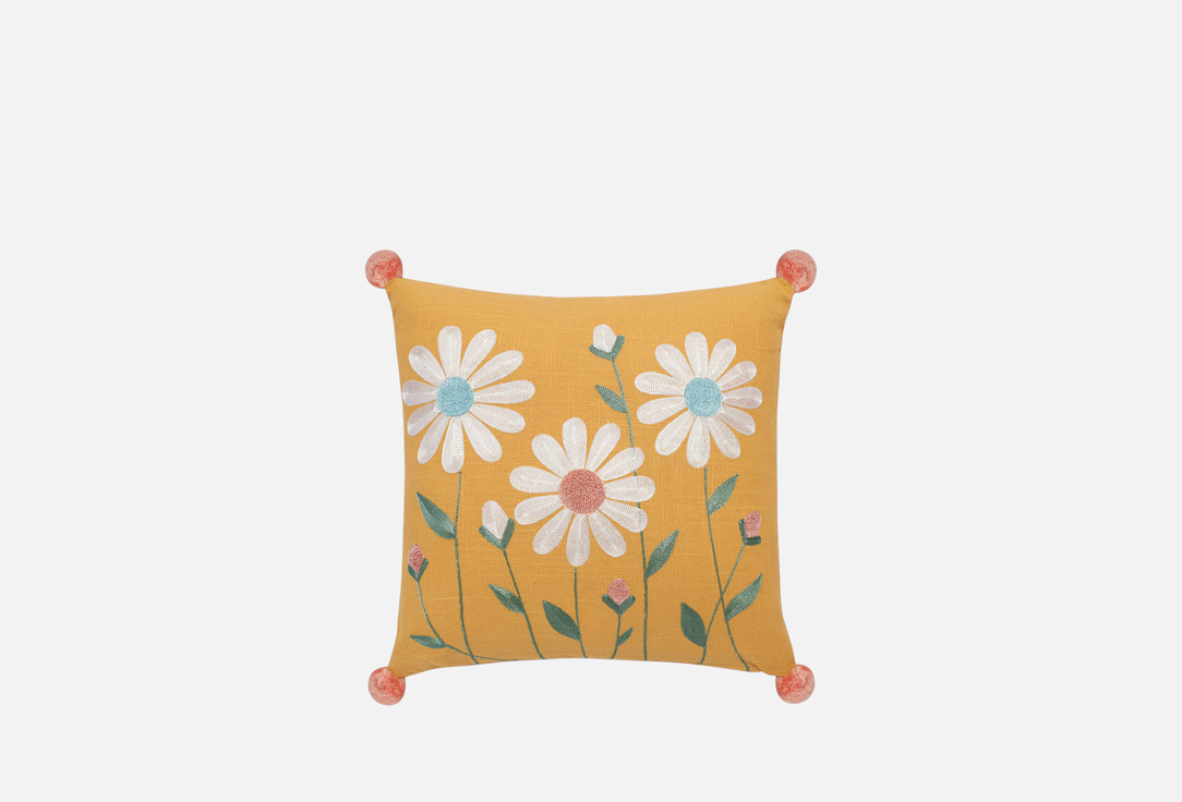 Изображение товара Подушка декоративная Tkano Spring daisies, 45х45
