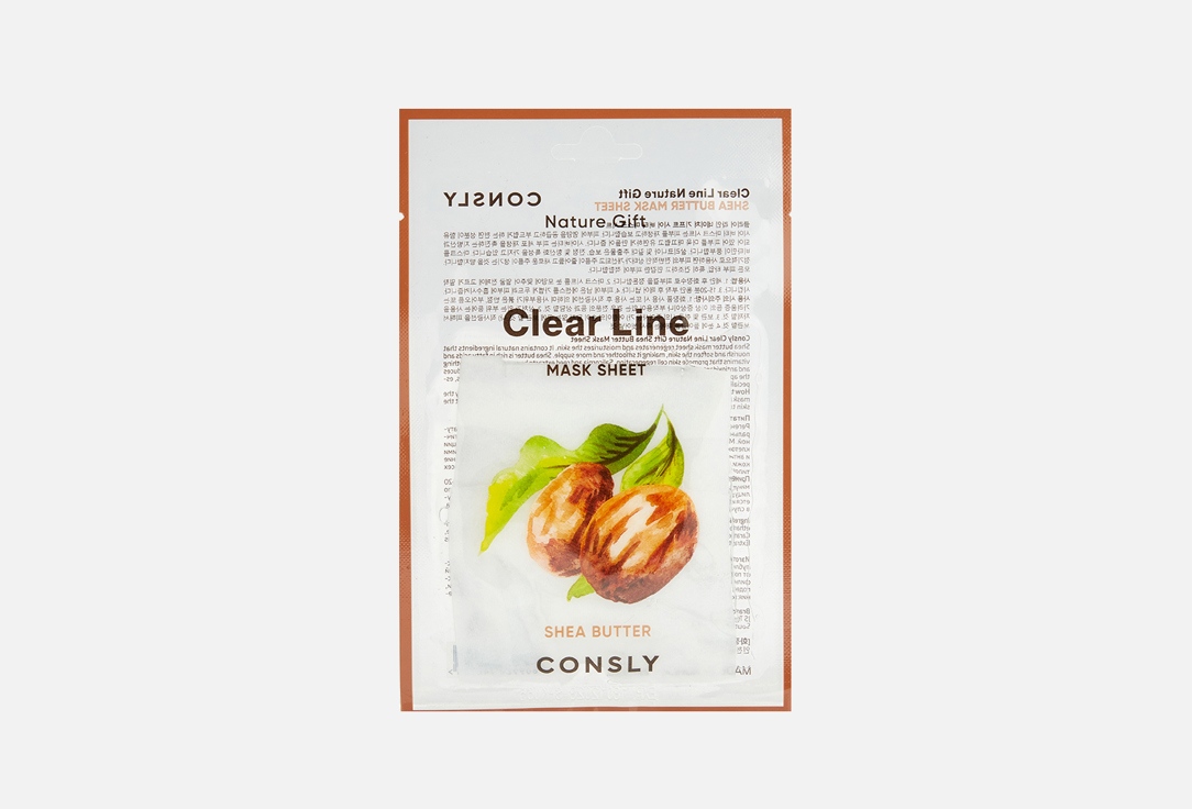 Изображение товара Тканевая маска для лица CONSLY Shea Butter