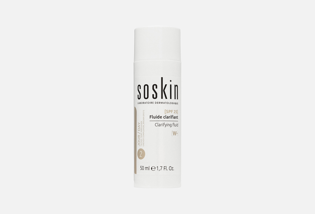Корректор-флюид для лица с SPF 25 SOSKIN Clarifying fluid 50 мл