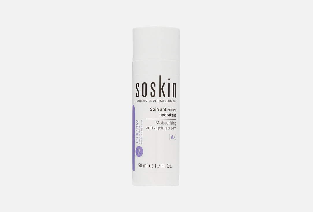 

Увлажняющий омолаживающий крем для лица SOSKIN, Moisturizing anti-ageing cream 50 мл