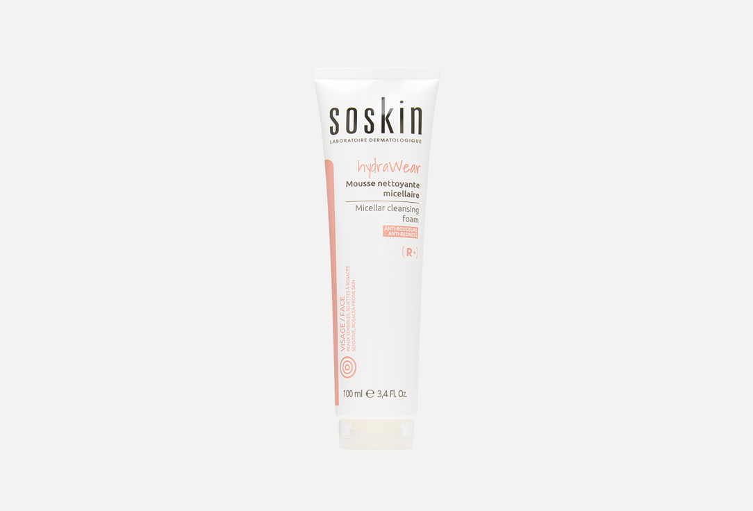 Мицеллярная пенка для лица SOSKIN Hydrawear                                                    Micellar cleansing foam                                              100 мл