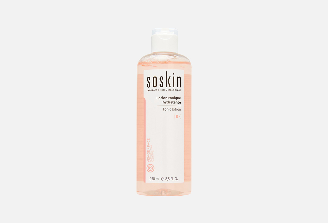 Успокаивающий тоник для лица SOSKIN Tonic lotion  250 мл