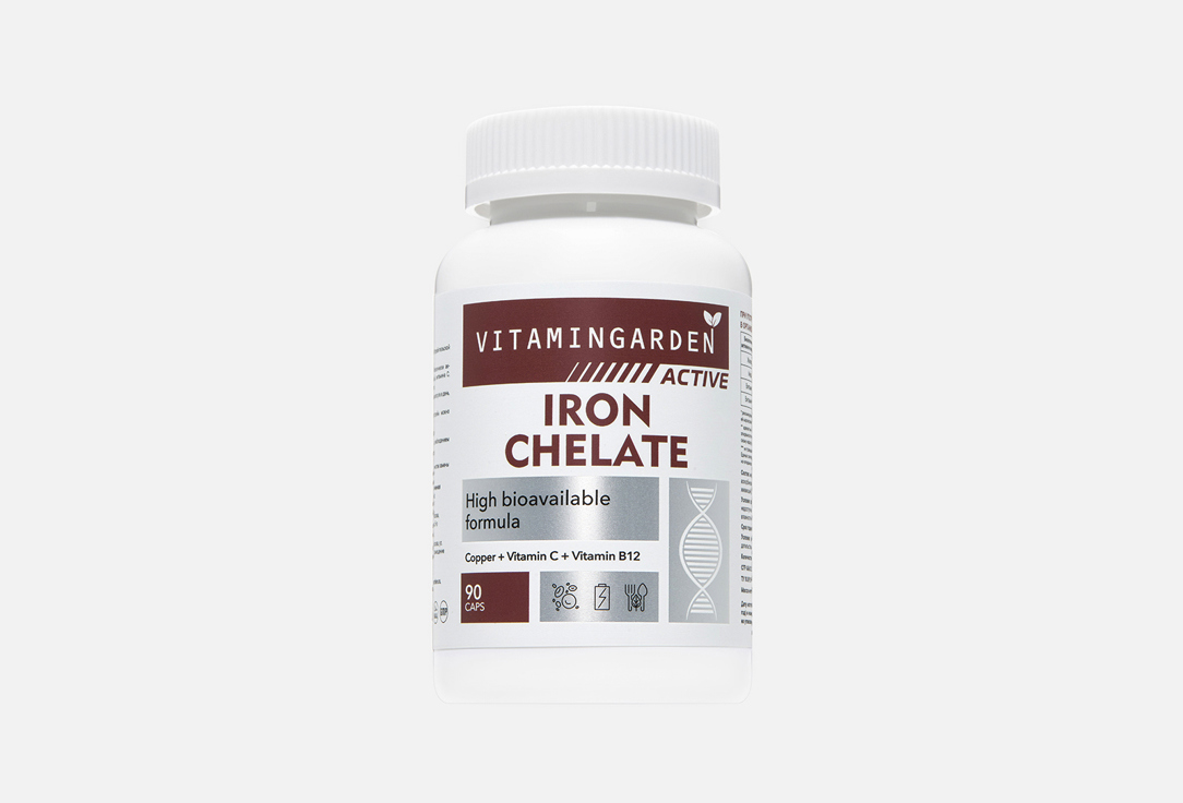

Железо VITAMIN GARDEN, 20 мг в капсулах 90 шт