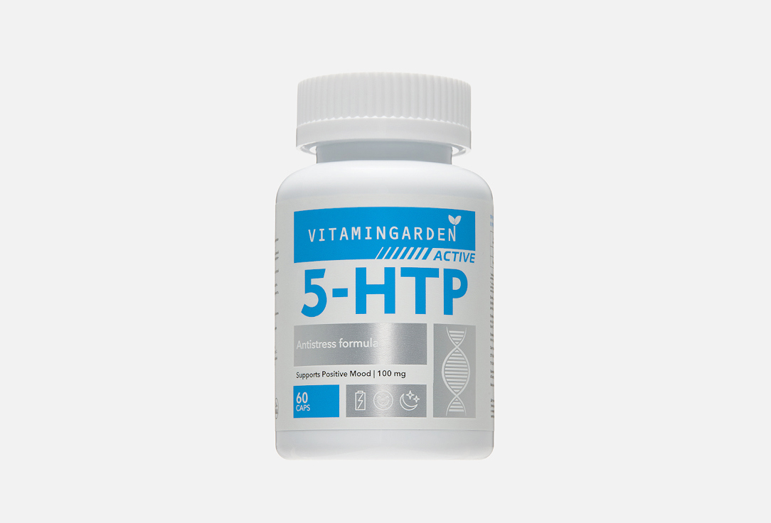 Изображение товара БАД для поддержки нервной системы VITAMIN GARDEN 5-HTP и витамин B6 в капсулах