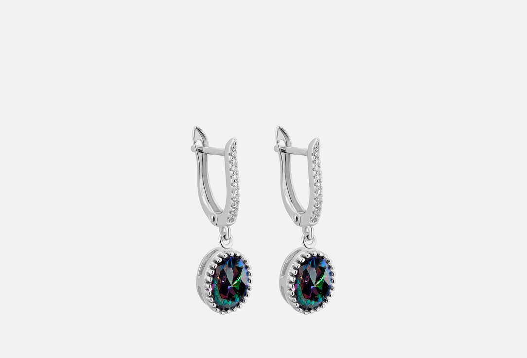 Изображение товара Серьги серебряные JUVEDEL с фианитом 925 пробы для женщин