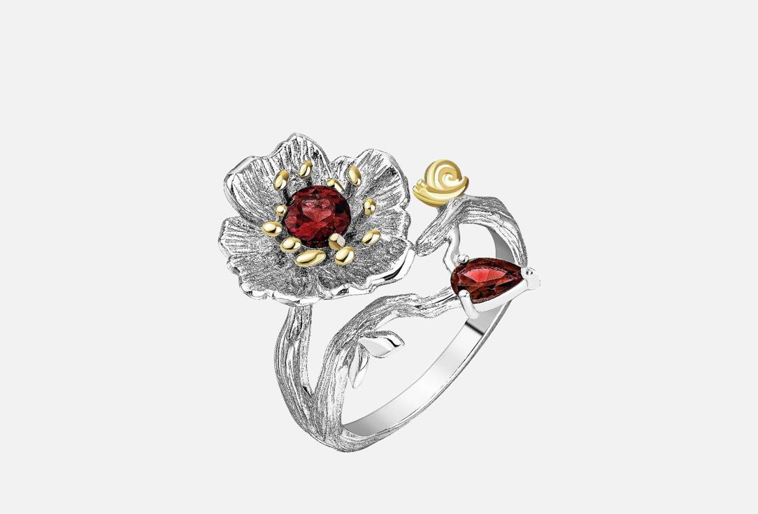 Изображение товара Кольцо серебряное JUVEDEL с гранатом