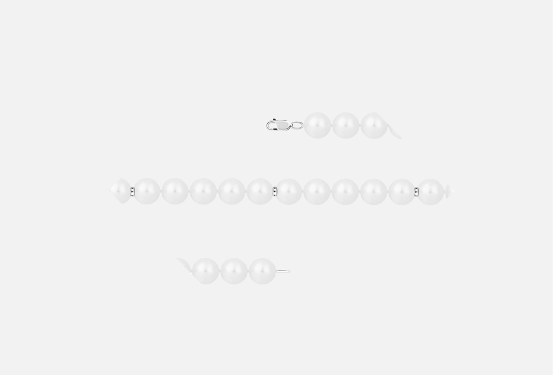 Изображение товара Серебряный браслет с жемчугом JUVEDEL 925 пробы для женщин